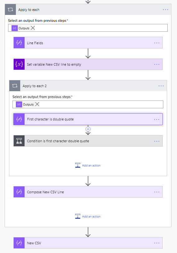Handle commas in CSV files in Power Automate