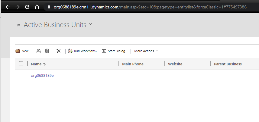 Security and Common Data Services/Dynamics 365