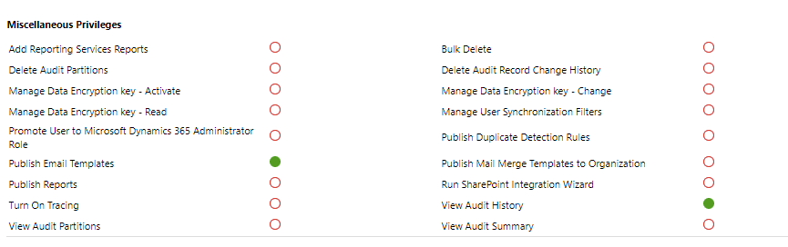 Security and Common Data Services/Dynamics 365