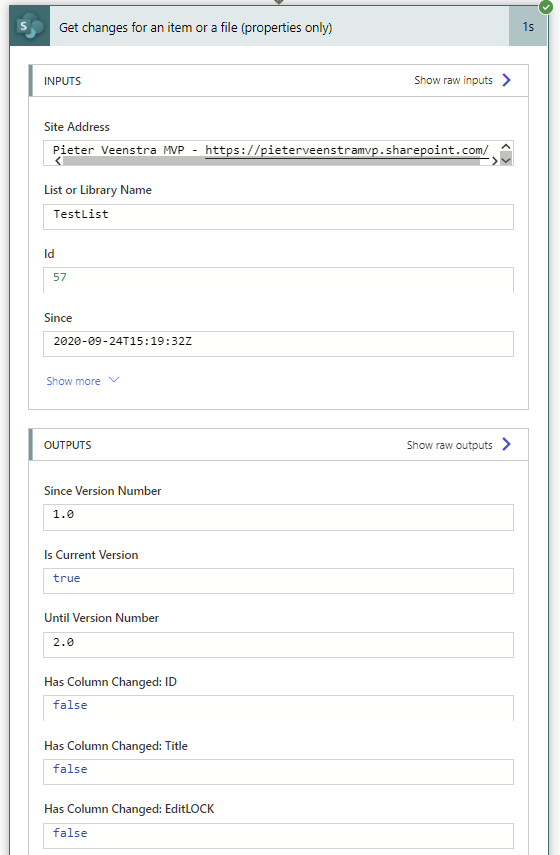 image 69 Get the changes made to SharePoint Items with Power Automate