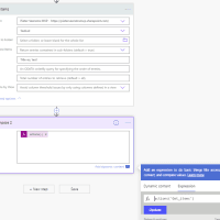action function in power automate actions function in a flow
