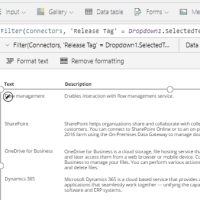 Distinct filters in Power Apps