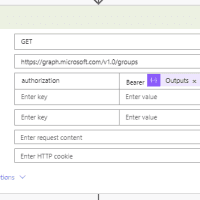 get all the groups Create new group alert using Power Automate