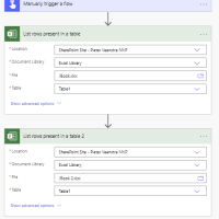 Compare 2 Excel files using Power Automate