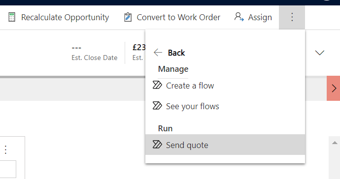 image 5 Call flows from a model driven app