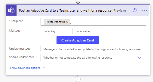 Get started with adaptive cards in Power Automate