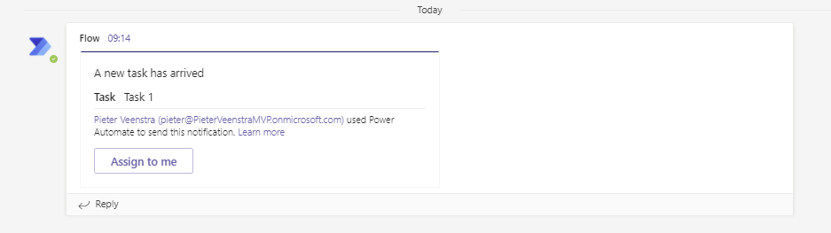 Create Dynamic Adaptive Cards in Teams using Power Automate