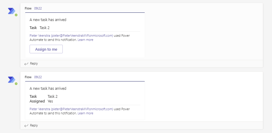 Create Dynamic Adaptive Cards in Teams using Power Automate