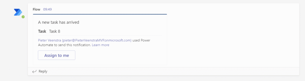 Create Dynamic Adaptive Cards in Teams using Power Automate