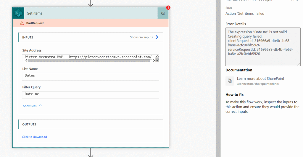 image 34 Filter SharePoint list items without a date in Power Automate