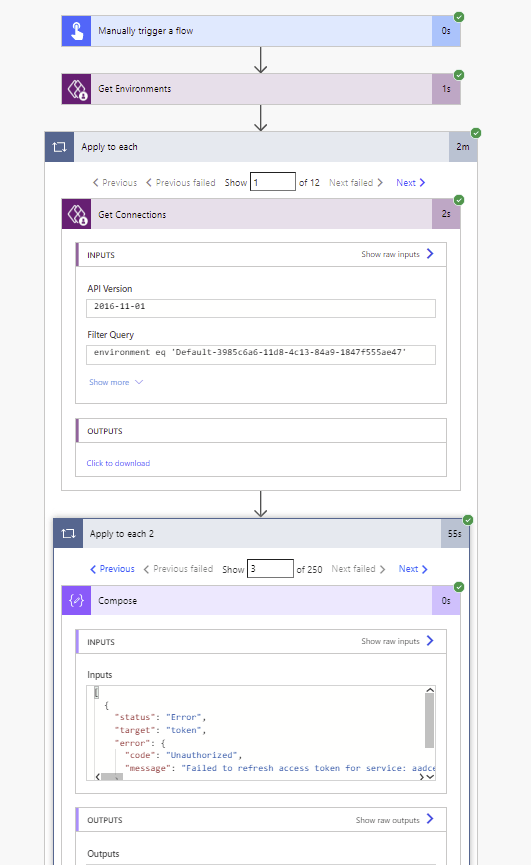 Get all your broken connections using Power Automate