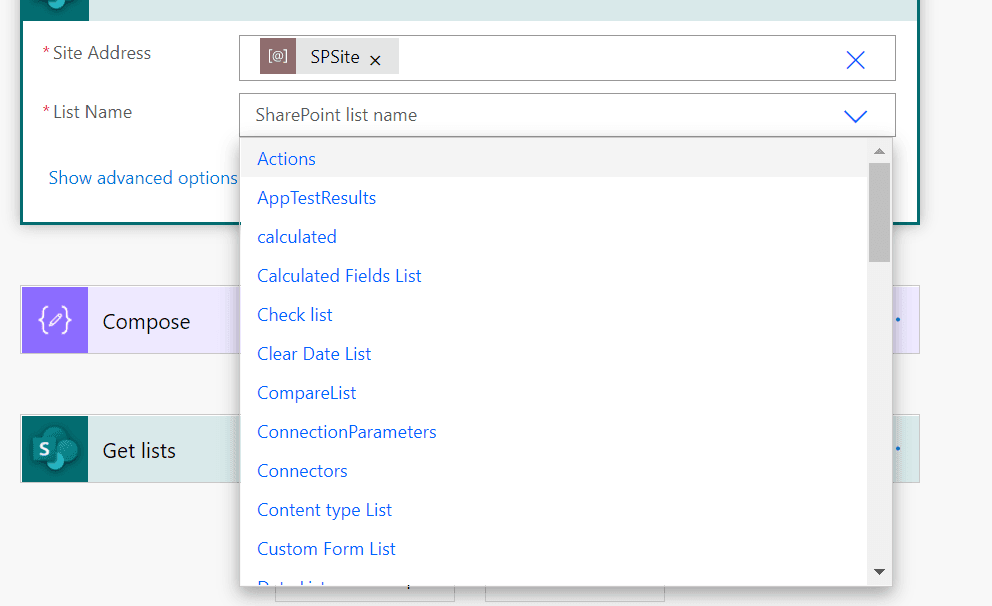 Environment Variables in flows with SharePoint