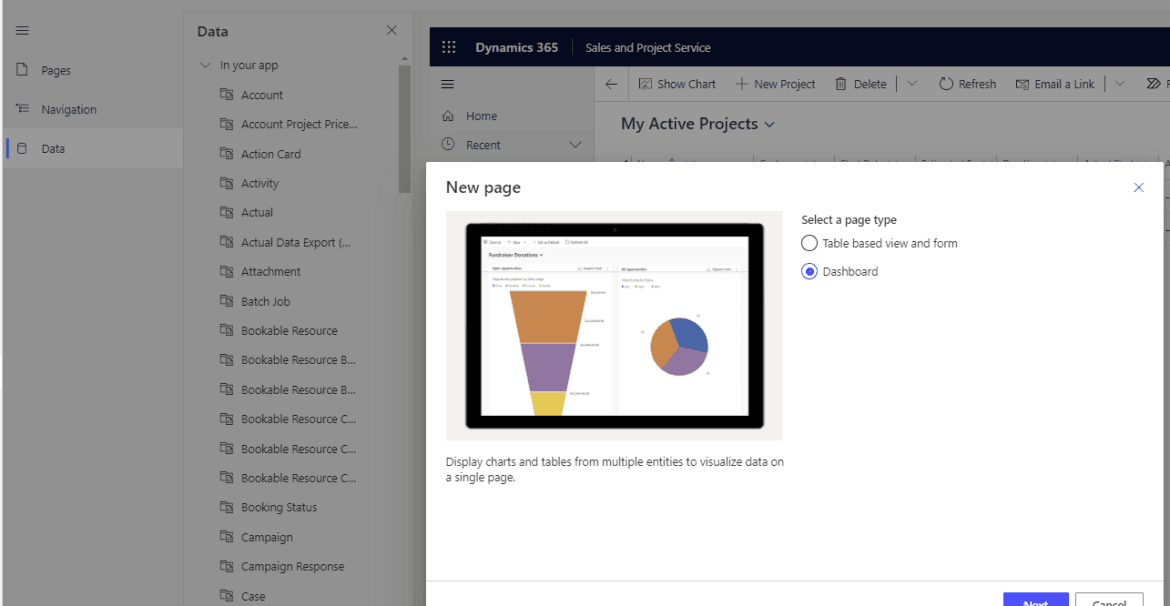dashboards in model driven apps Dashboards in model driven apps