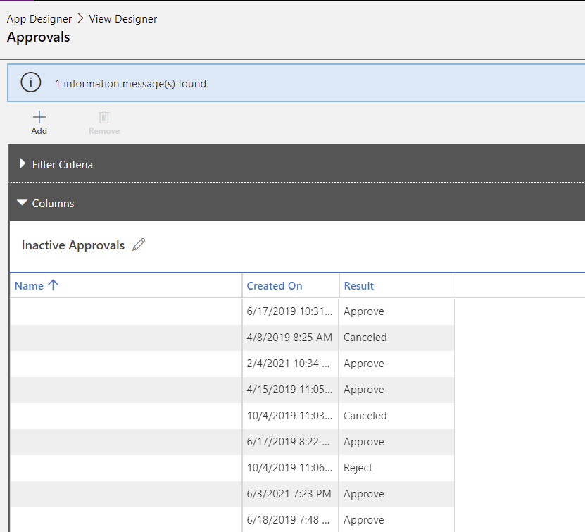 image 12 Power Automate Approvals and Dataverse