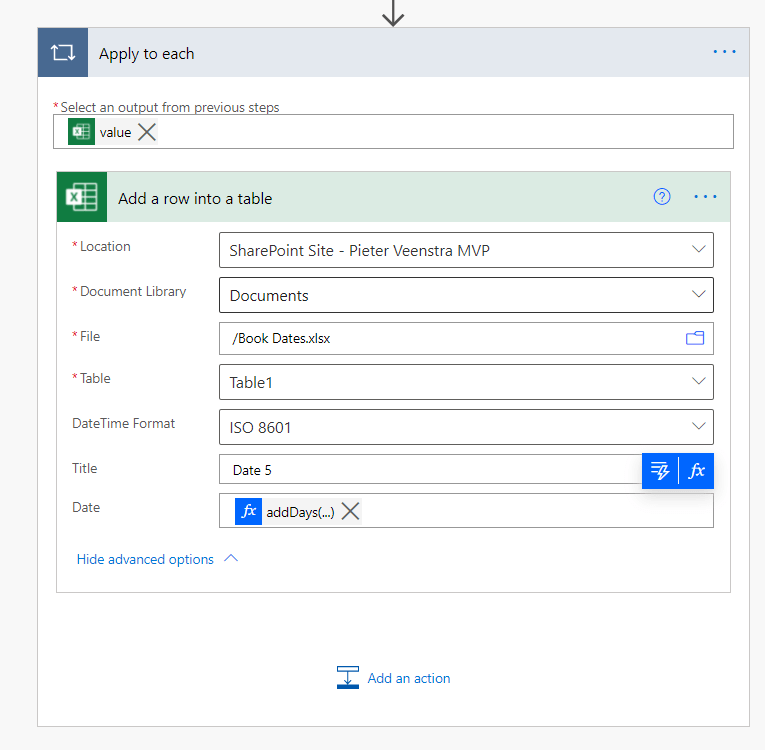 image 55 2 Ways to insert dates into Excel using Power Automate