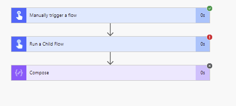 Error handling in child flows in Power Automate