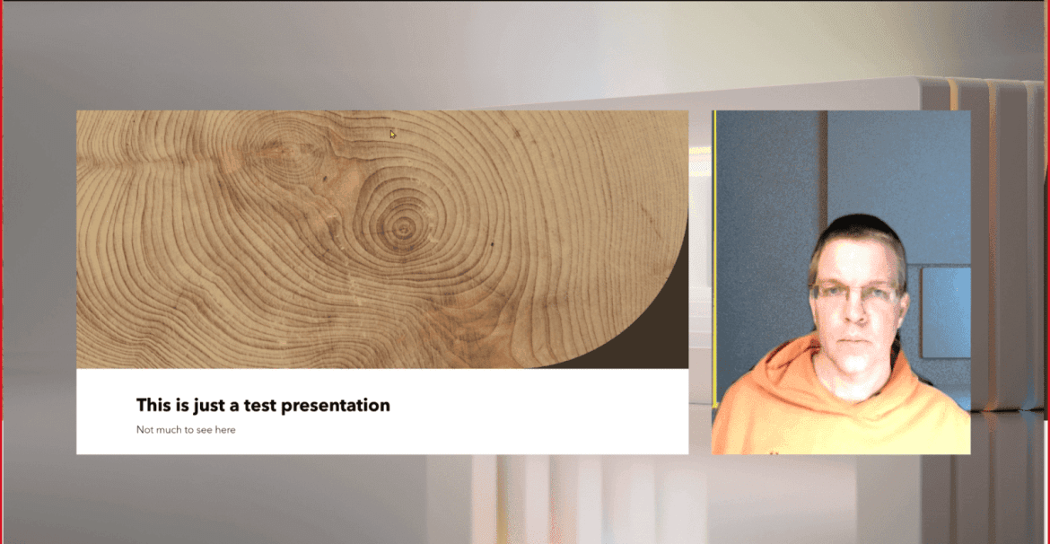 This is just a test presentation
