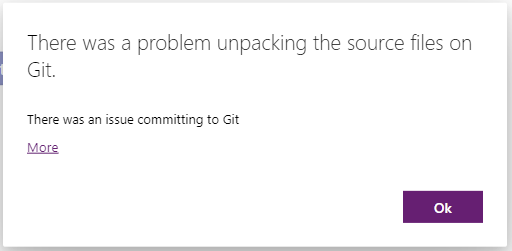 There was a problem unpacking the source files There was a problem unpacking the source files on Git.