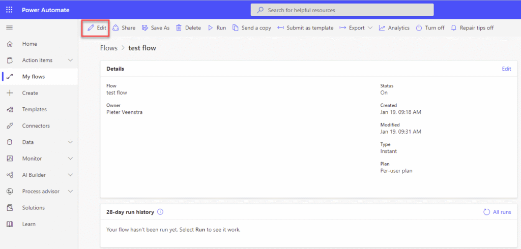 image 21 Disable editing of your production apps and flows in the Power Platform