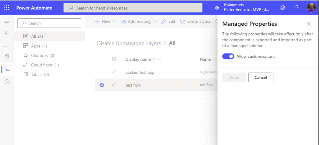 image 27 Disable Editing by disabling Allow customizations
