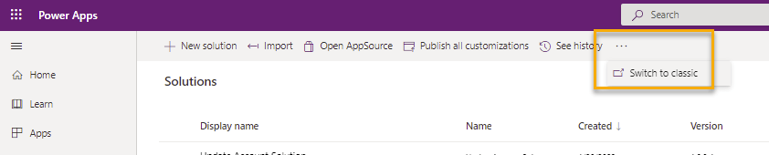 image 30 Handle unmanaged changes made to Dataverse tables in the default solution