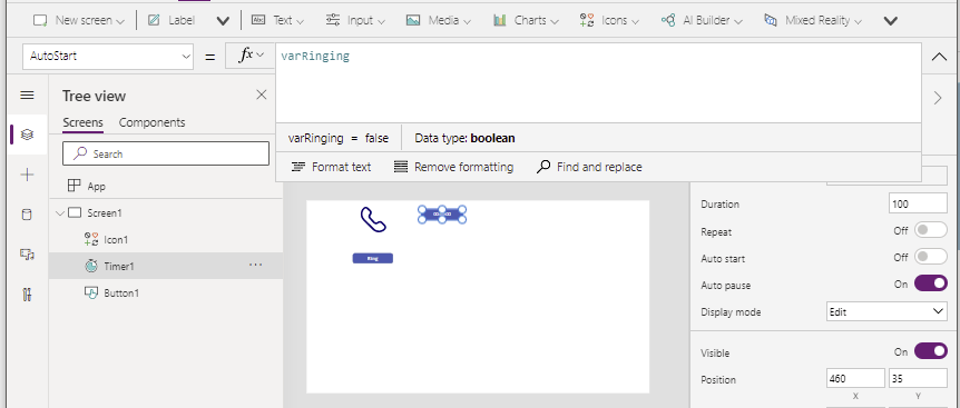 image 18 Create vibrating icons in Power Apps