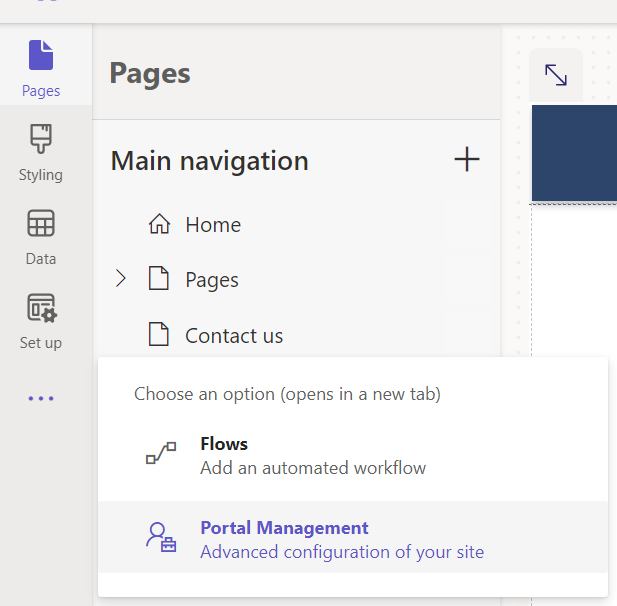 Create custom content instead of components in Power Pages