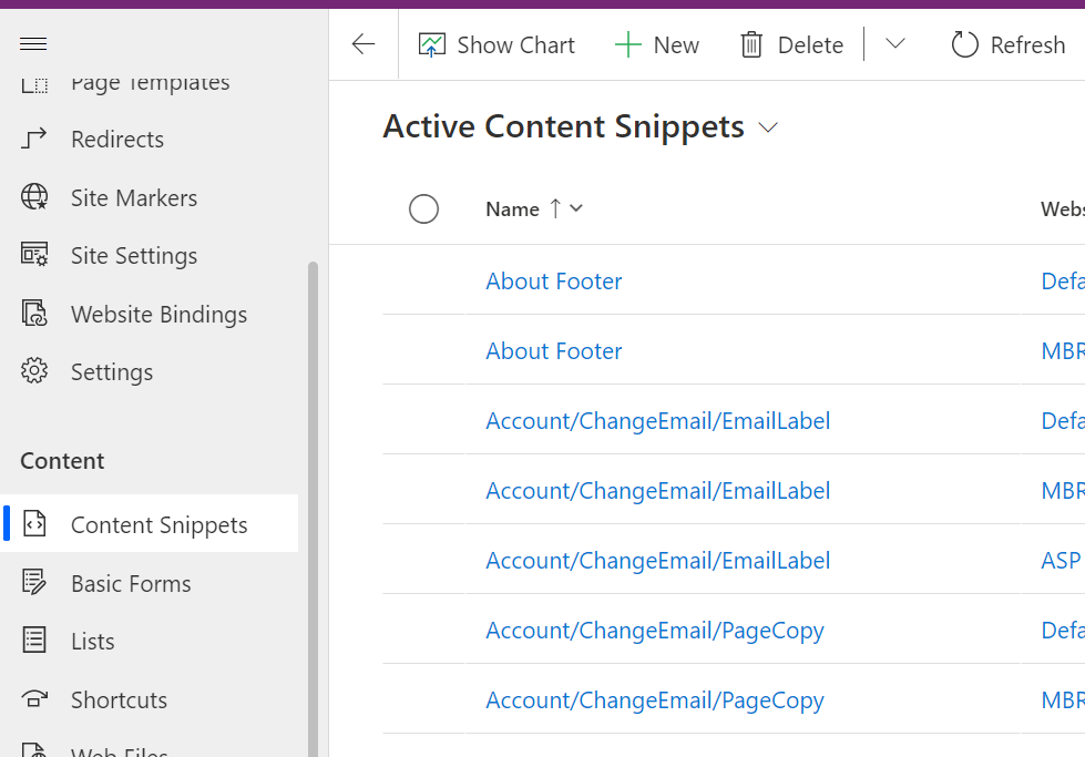 Create custom content with Content Snippets
