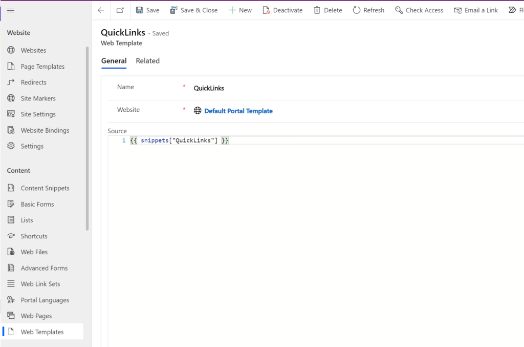 Create custom content instead of components in Power Pages