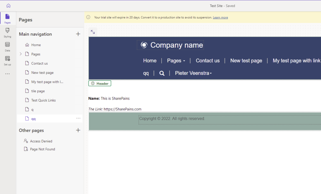 Create custom content instead of components in Power Pages