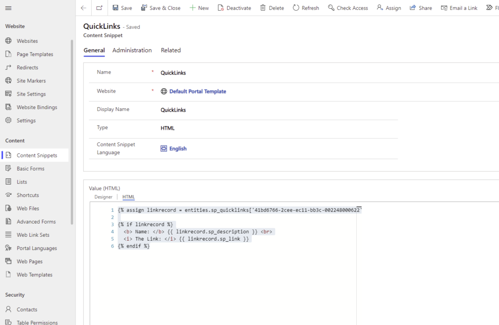 Create custom content instead of components in Power Pages