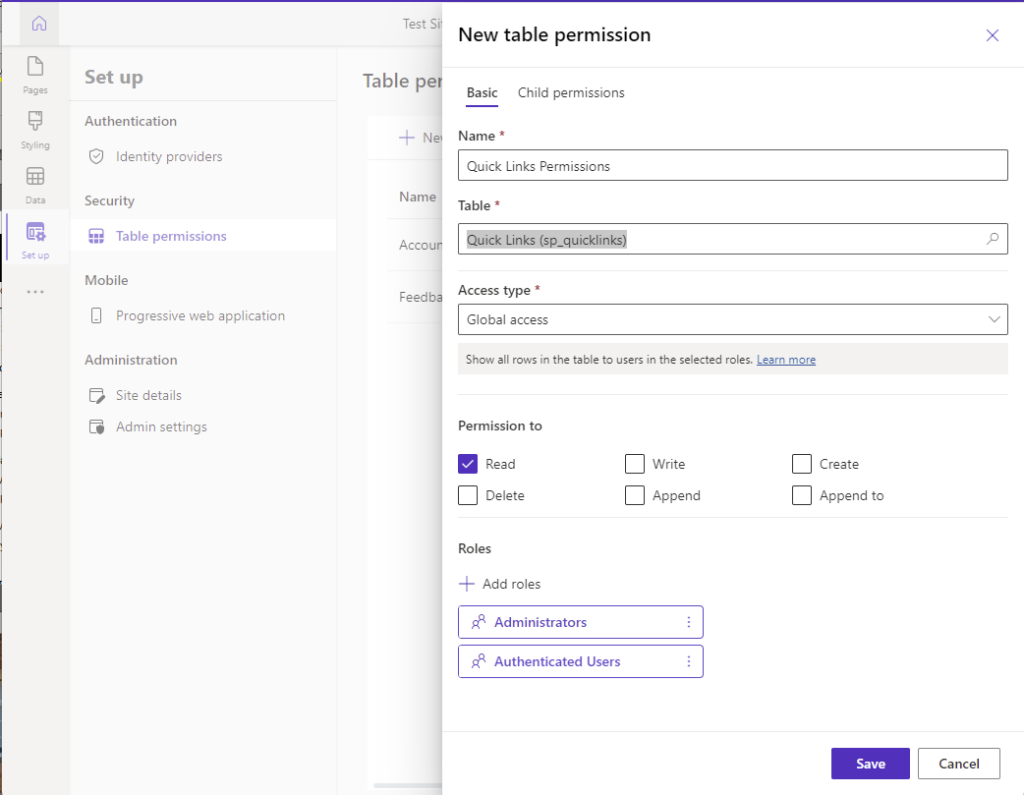 Create custom content instead of components in Power Pages