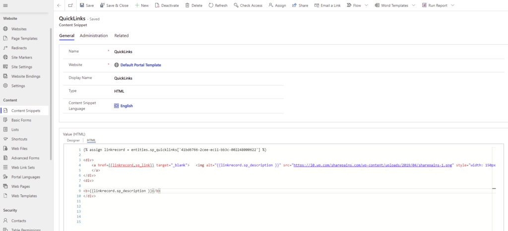 Create custom content instead of components in Power Pages