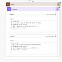 Compose output with tracked properties