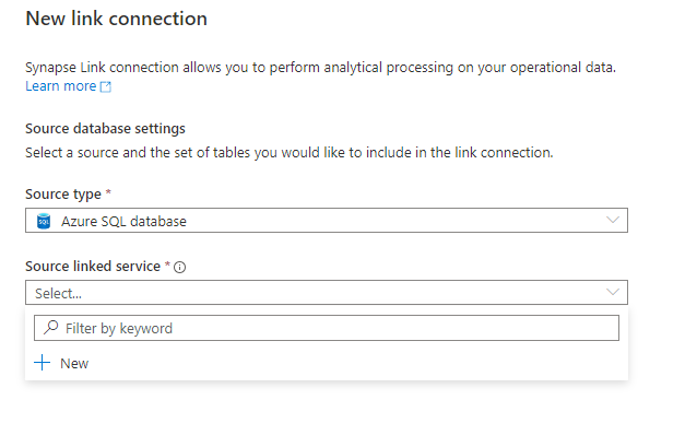 Configure Dataverse exports using Azure Synapse Links for Azure SQL Databases