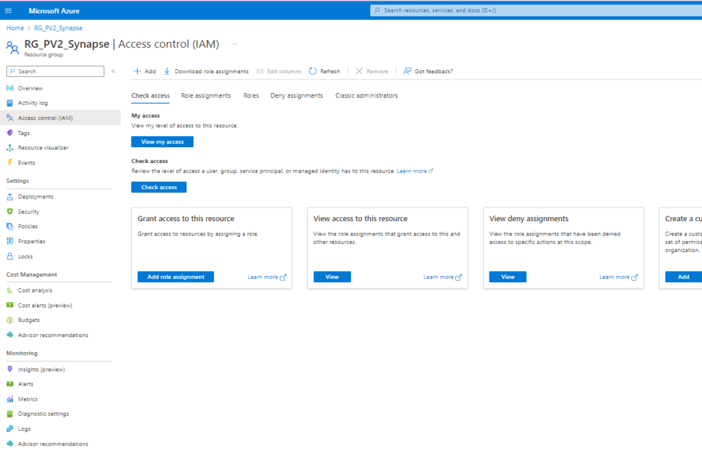 Configure Dataverse exports using Azure Synapse Links for Azure SQL Databases