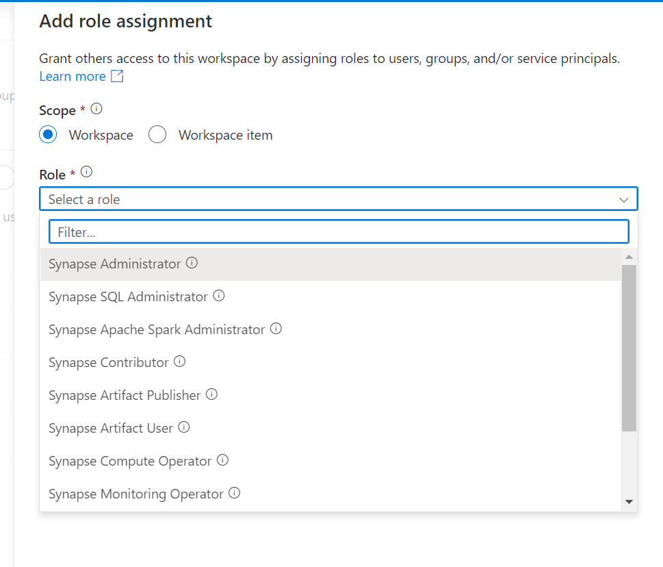 image 41 Failed to load in Azure Synapse Workspace