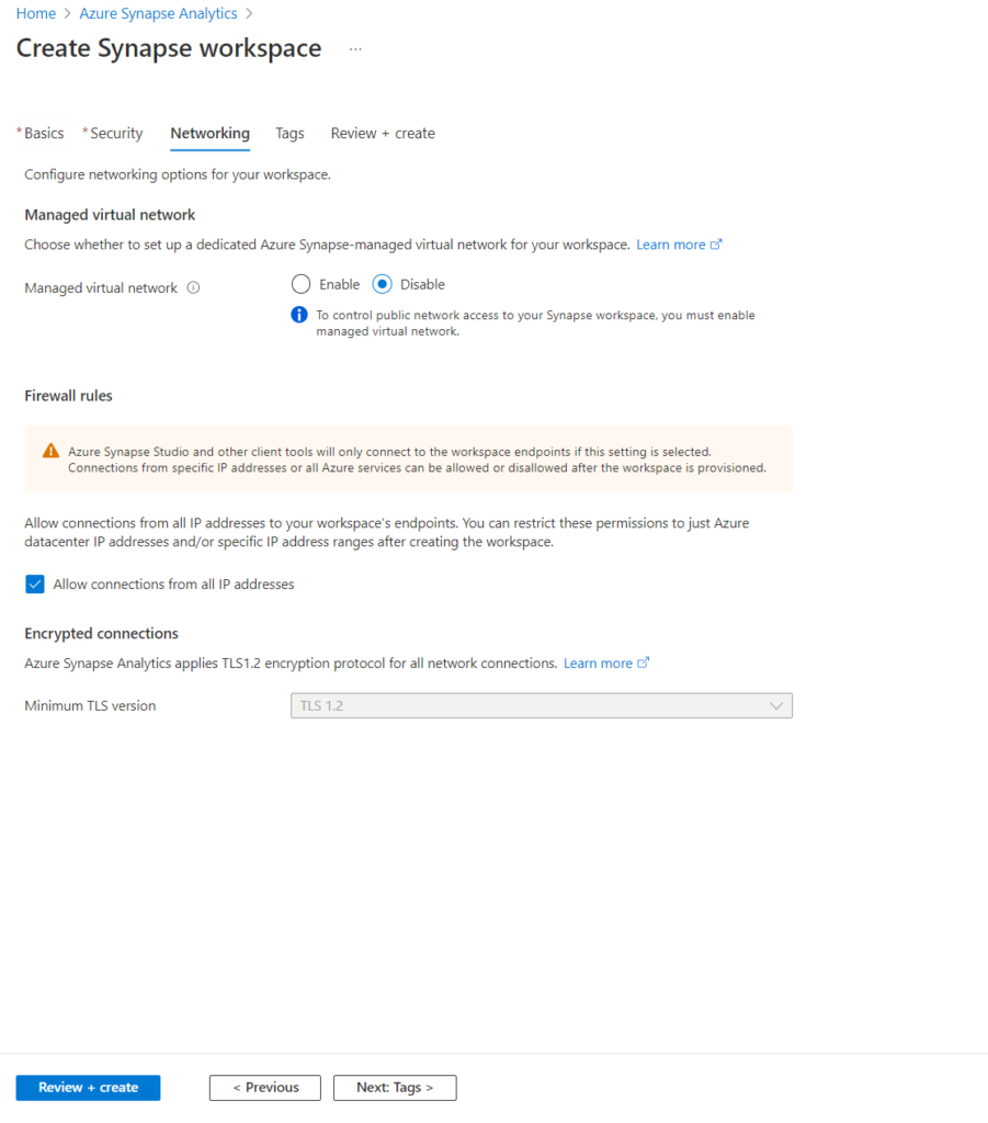 Configure Dataverse exports using Azure Synapse Links for Azure SQL Databases