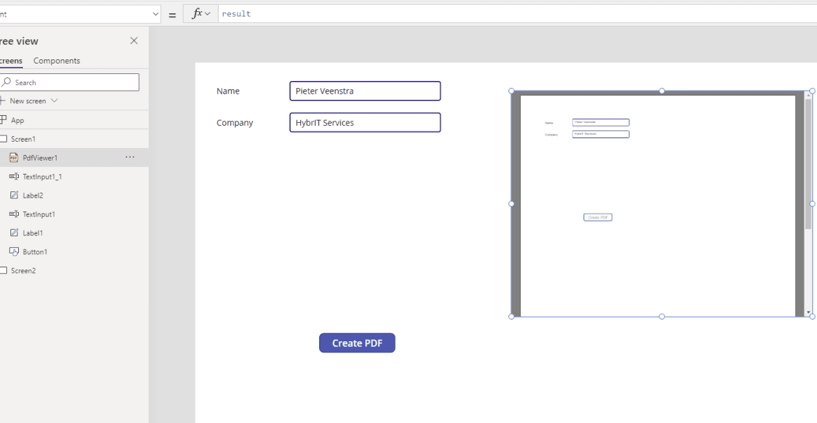display a pdf preview in the app Display a PDF preview in the app