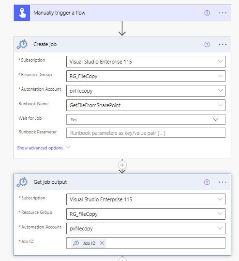image 14 Copy large files from SharePoint to Azure Blob Storage using Power Automate