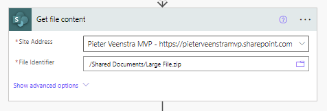 image 5 Copy large files from SharePoint to Azure Blob Storage using Power Automate