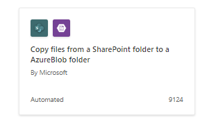 image 9 Copy large files from SharePoint to Azure Blob Storage using Power Automate