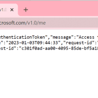 Access token is empty for graph api call