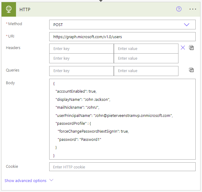 image 22 Manage Users using the Graph API in Power Automate