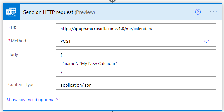 Manage Calendars and Events using Microsoft Graph in Power Automate