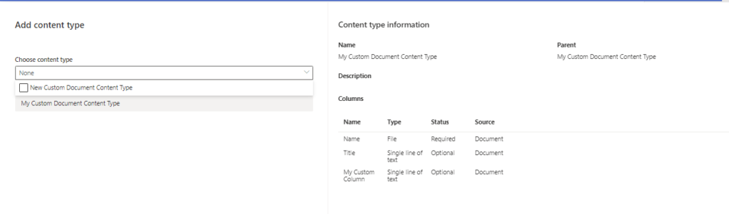 image 61 Using the new SharePoint Content Type Gallery in with existing sites