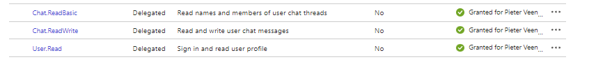 image 20 Get your Microsoft Teams 1on1 chats with Power Automate using the Graph API