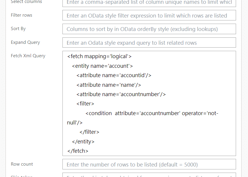 fetch xml with not null Fetch Xml with not-null expression