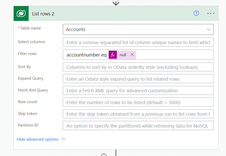 filter rows with null filter Filter rows with null filter
