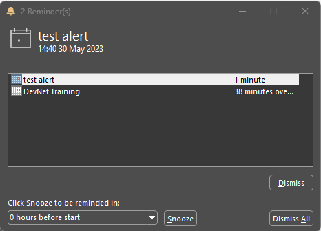 Stop missing reminders in Outlook